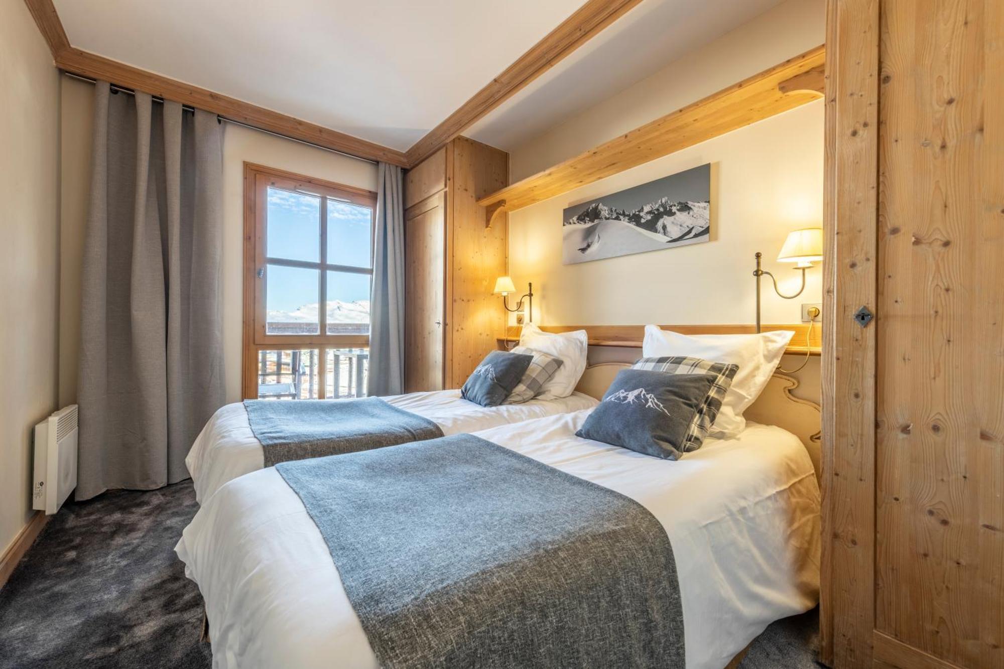 Appt Renove, 6 Personnes Arc 1950 Vue Exceptionnelle Montblanc, Sauna, Hammam, Piscine Int Et Ext Les Arcs  外观 照片
